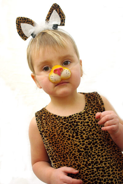 leopardi kostüüm lastele 1-3A