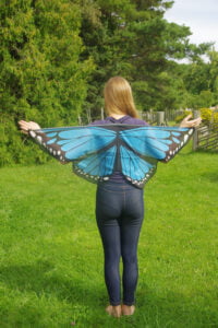 sinine liblika kostüüm lastele müügiks