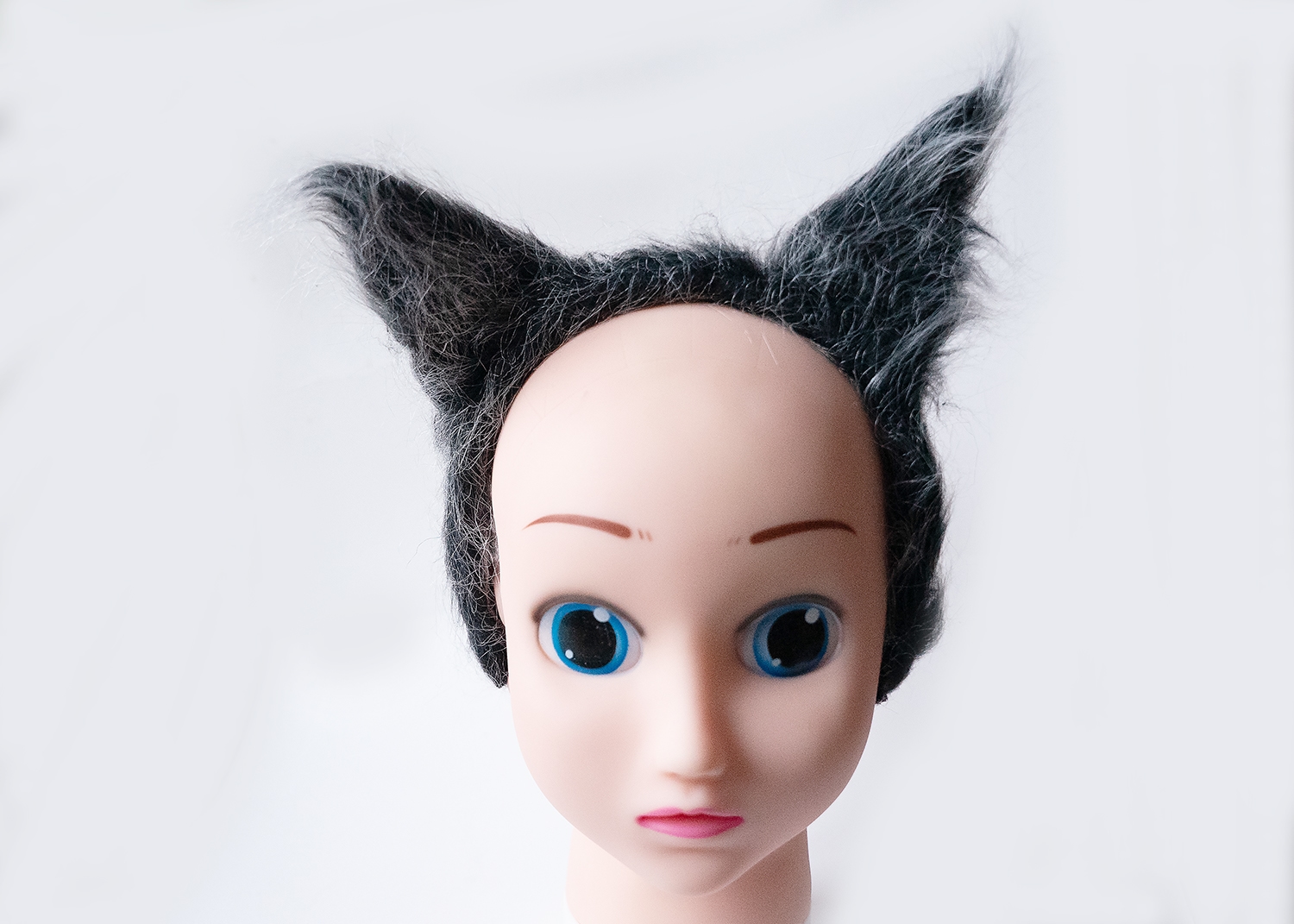 Hallide karvade ja kõrvadega peavõru